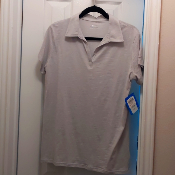 Columbia Tops - NWT Columbia pedal flats polo